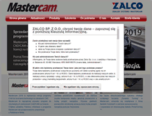 Tablet Screenshot of mastercam.pl